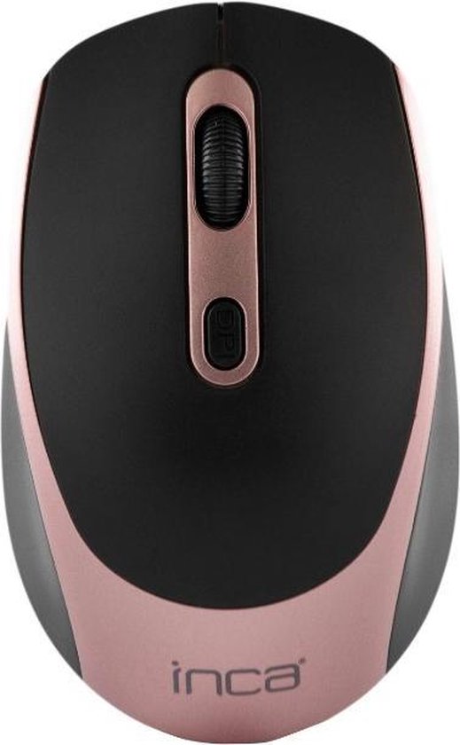 BasicTeQ: Inca IWM-211RG muis RF Draadloos DPI800/1200/1600 Silent Keys Fully Symmetrical.