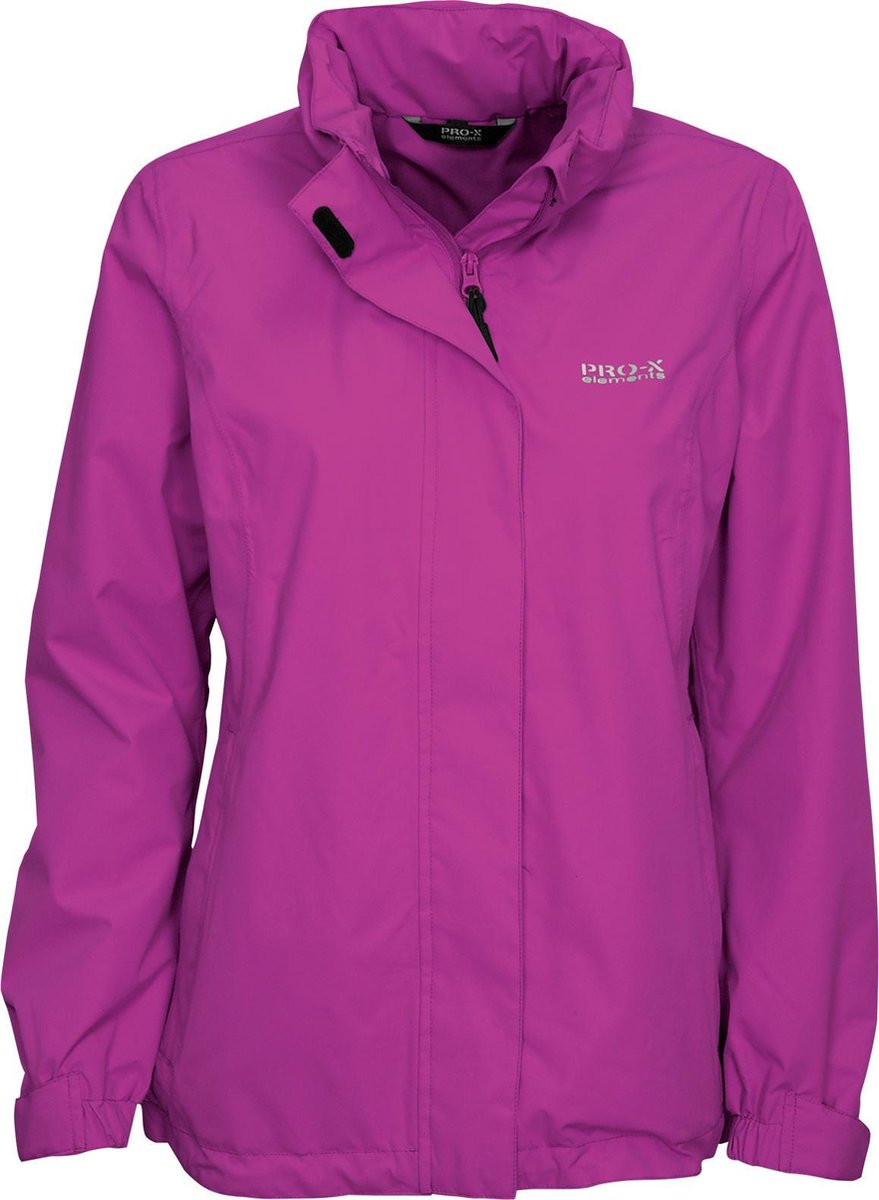 Magenta dames regenjas Eliza van Pro-X Elements Roze