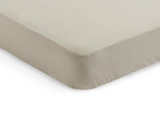 Jollein - Baby Hoeslaken Ledikant Jersey (Nougat) - Katoen - 60x120cm