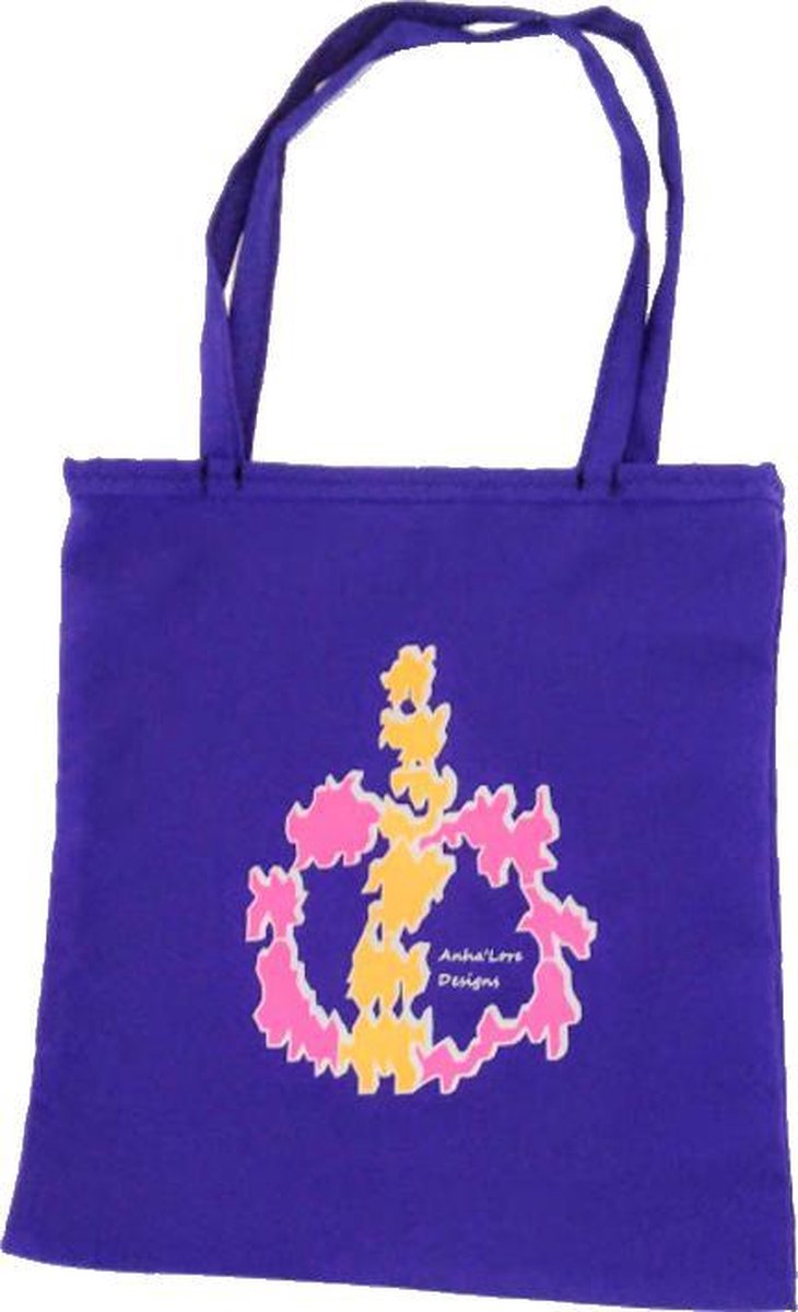 Anha'Lore Designs - Tribal - Exclusieve handgemaakte tote bag - Paars