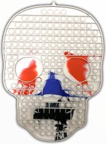 Fidget Toys - Pop It Fidget Toy - Pop It XXL - SKULL - SKELET - NIEUW