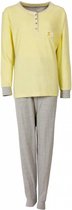 Tenderness Dames Pyjama Geel TEPYD1407A - Maten: L