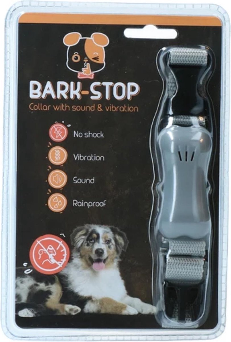 Bark-Stop - Anti-Blaf band - Humane trainingshalsband - Diervriendelijke  africhting -... | bol.com