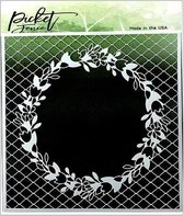 Quatrefoil Bouquet Stencil (SC-120)