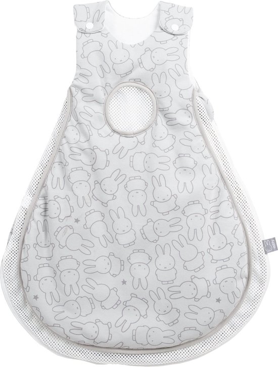 Roba Slaapzak Nijntje 4-seizoenen Junior 74 Cm Katoen Grijs