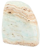 Aragoniet blauw sculpturen Afghanistan, p/kg