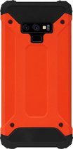 - WLONS Rubber Kunststof Bumper Case Hoesje Geschikt voor Samsung Galaxy Note 9 - Oranje