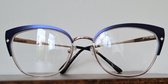 MIN-BRIL voor veraf (geen leesbril!) op sterkte -2.0, afstandsbril, klassieke unisex ZWARTE montuur met afstandslenzen, elegante bril met microvezeldoekjes, Aland optiek 014 | BIJZ