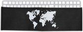 kwmobile hoes voor Apple Magic Keyboard met numeriek toetsenbord - Beschermhoes voor toetsenbord - Keyboard cover - Wereldkaart design