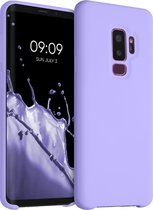 kwmobile telefoonhoesje voor Samsung Galaxy S9 Plus - Hoesje met siliconen coating - Smartphone case in lavendel