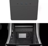 Tesla Model 3 en Y USB HUB 5in1 Facelift Dashcam Sentry Mode en Draadloze Oplader Auto Accessoires NL BE
