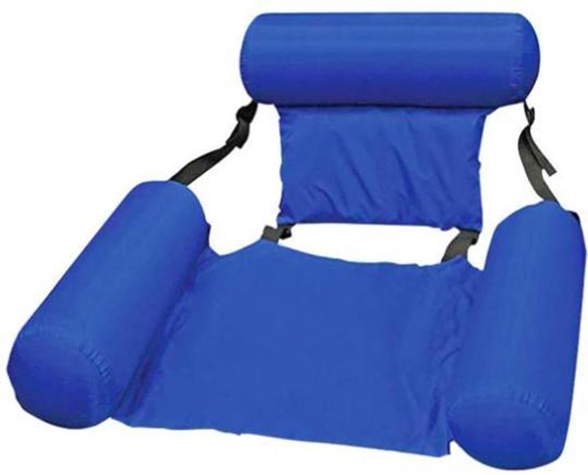 Waterrecliner – 3-in-1 Drijvende Stoel, Niet Opblazen, Voor Zwembad, Meer En Strand, 60 Cm, Gewicht 370 G