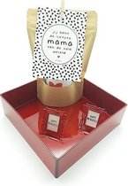 Kaars/Wenskaars-Cadeau moeder-Cadeau mama-Verjaardag cadeau-Cadeau Set /Jij bent de liefste mama van de hele wereld-Leuk cadeau-Cadeau voor mama-Moeder