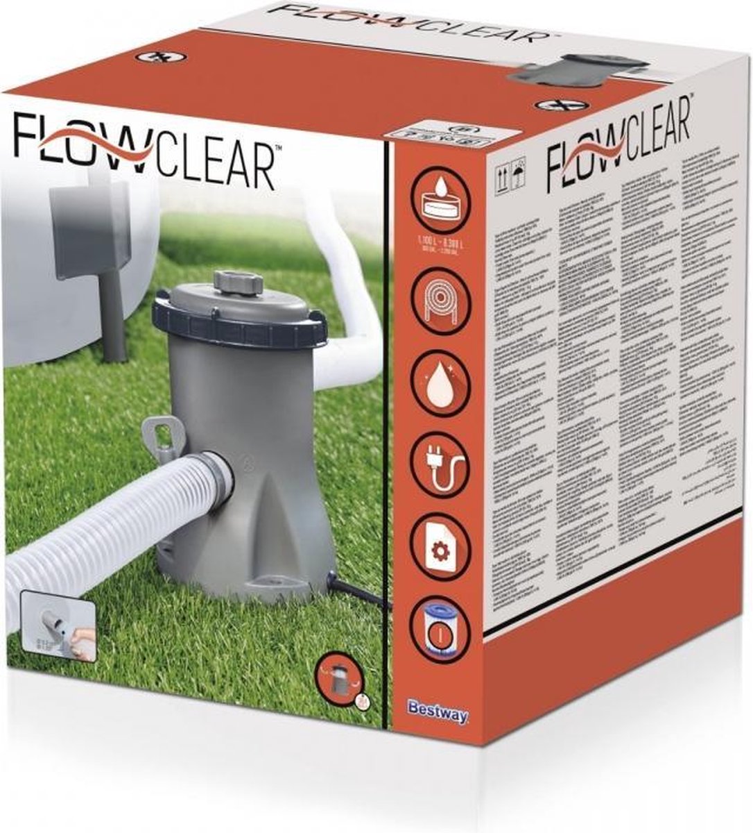 Filterpomp Bestway Zwembad Flowclear - Zwembadpomp – foto 3