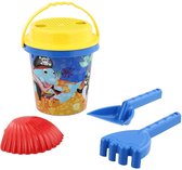 Strandemmer - strand -  speel set - buiten - speelgoed - 5 delig - blauw