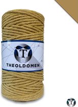 Macramé Koord | Khaki | Single Twist | 100 meter | 100% Hoogwaardig Katoen | Macramé Touw | Macramé | Voor Macramé Plantenhanger | Wandkleed | Dromenvanger | DIY | Touw | 3mm | The