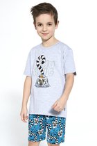 Cornette Katoenen Pyama Jongens | Korte Mouw Korte Broek | Pyjama Jongens | Shortama Jongens | Lemuring 789/95 790/95  158/164