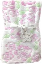 Babytown | Baby Winter Dekentje met Vintage Rozen | 75 x 90 cm