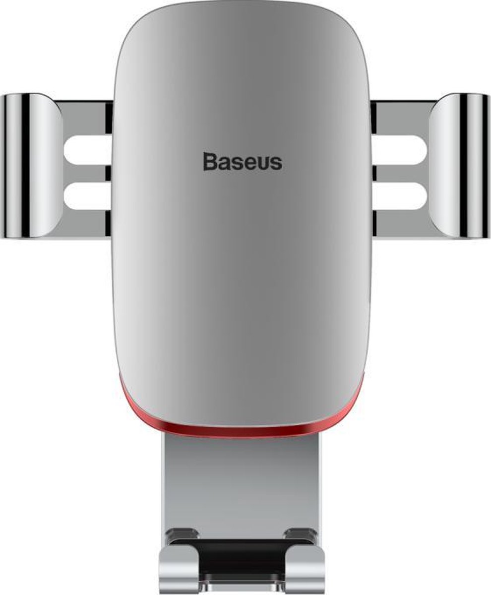 Baseus - Telefoonhouder Auto voor in de Ventilatierooster - Zilver