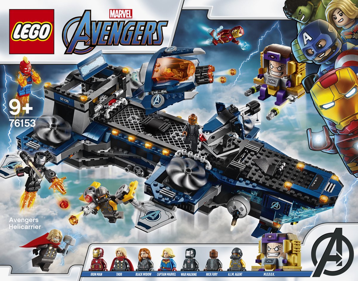 LEGO Marvel Avengers Avengers Helicarrier 76153 — afbeelding 24