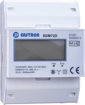 3 fase LCD modulaire kWh meter 100A
