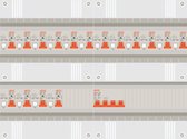 3 fase groepenkast met 16 aardlekautomaten