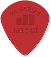 Dunlop Jazz III XL Nylon Pick 6-Pack 1.38 mm plectrum