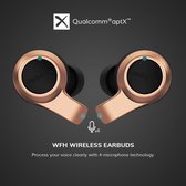 Jabees Firefly Vintage Bluetooth 5.2, Newest Wireless Gaming Earbuds Featuring Atpx & Noise Cancellation