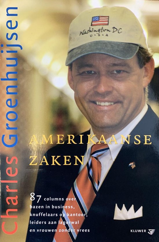 Cover van het boek 'Amerikaanse zaken' van Charles Groenhuijsen