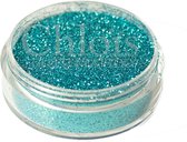 Chloïs Glitter Sky Blue 20 ml - Chloïs Cosmetics - Chloïs Glittertattoo - Cosmetische glitter geschikt voor Glittertattoo, Make-up, Facepaint, Bodypaint, Nailart - 1 x 20 ml