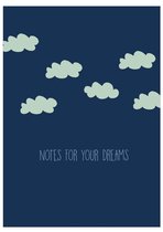 Notebook for your dreams - Notitieboek A4 - Dromen Notitieboek - Gelijnd - Softcover - Elastiek - Dagboek voor je dromen - Dromendagboek