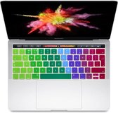 MacBook Toetsenbord Cover voor MacBook Air & Pro met Touch Bar - 13 en 15 inch - 2016 / 2017 / 2018 / 2019 / A2159 / A1989 / A1990 / A1706 / A1716