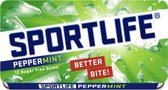 Sportlife peppermint kauwgom groen- 24 stuks x 18 gram