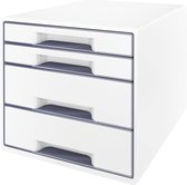c90 - blok Met Markeerstift En Transparante Opbergtray, WOW, Wit/Grijs