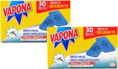 Vapona Anti-mug Tablets 60 nachten - 60 tabletten (2x30)