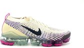 Nike Air Vapormax Flyknit 3 (Fossil/Black-Fire Pink) - Maat 38