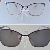 Op maat gemaakte bril / meekleurende glazen bril van uw brilrecept met dames montuur Dacchi 33337 C5 / brillen dames / online bril