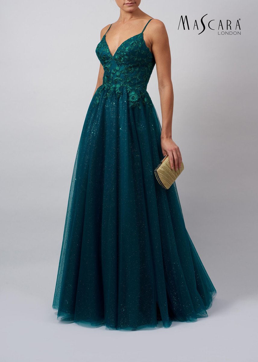 Mooie jurk met glitters en wijde rok | bol.com