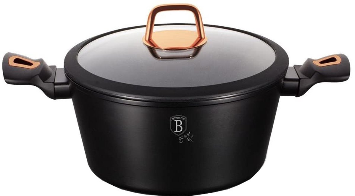 Berlinger Haus Braadpan Black Rose 20 X 10,4 Cm Aluminium