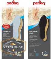 Pedag Deo Fresh - blote voeten zool met zilver ionen - 25, Wit badstof inlegzooltjes voor zomerschoenen