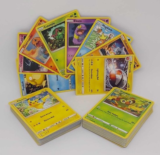 Thumbnail van een extra afbeelding van het spel 50 verschillende pokemon kaarten