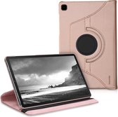 kwmobile hoes voor Samsung Galaxy Tab S6 Lite - 360 graden beschermhoes - roségoud