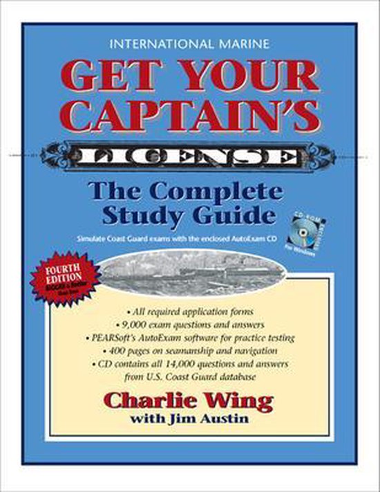 Get Your Captain's License, Fourth Edition - cover