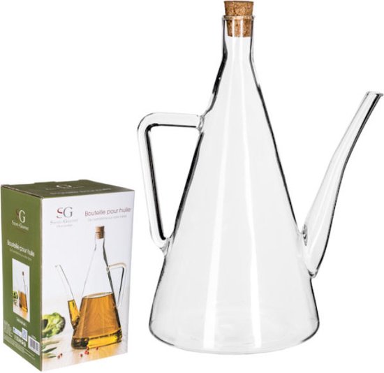 Bouteille à huile ou vinaigre, verre, 500 ml | Ranger & conserver chez Dille & Kamille Bouteille à huile ou vinaigre, verre, 500 ml | Ranger & conserver chez Dille & Kamille