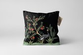 Made on Friday - Sierkussen Chinoiserie Chic Black  50 x 50 cm - Kendal (Twill 210 gr./m2)