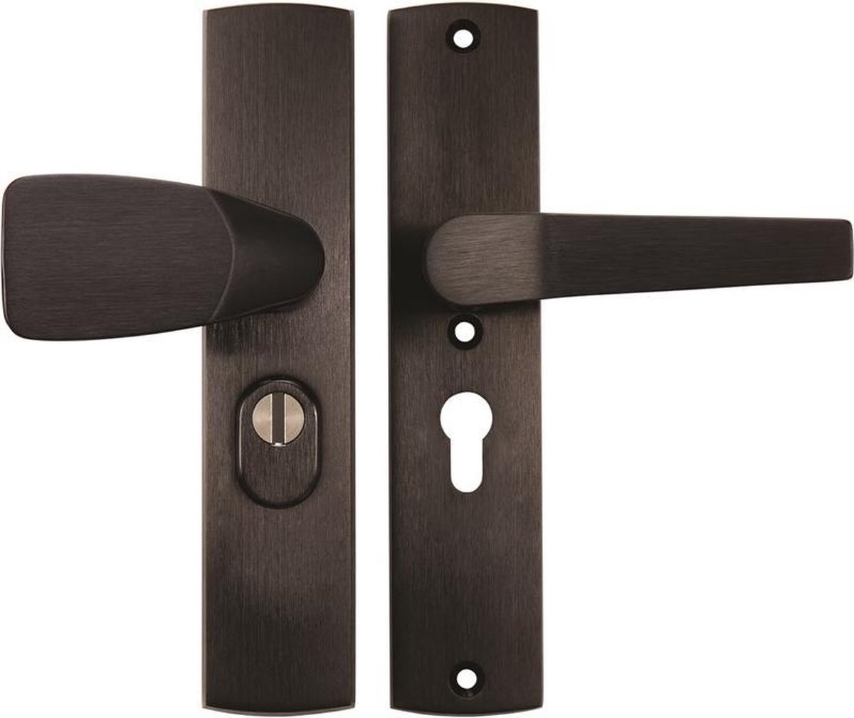 AXA Premium veiligheidsbeslag - Knop/Kruk - kerntrekbeveiliging - PC55 - SKG*** - F8 Zwart