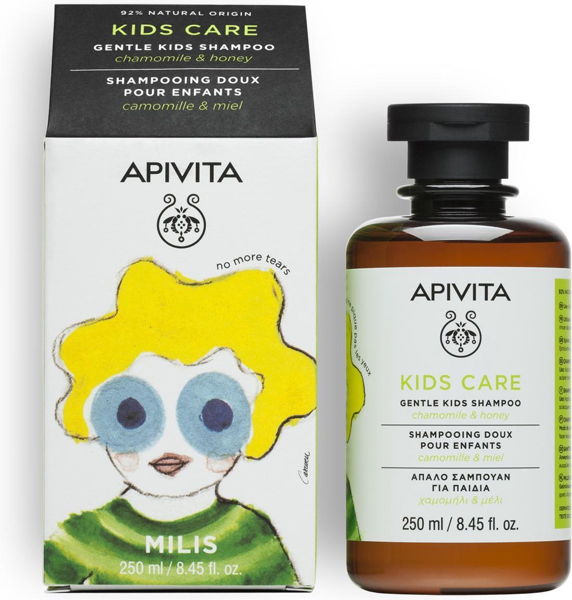 Apivita Gentle Kids Shampoo (3+)