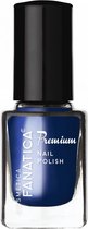 Cosmetica Fanatica - Premium Nagellak - Donker blauw metallic - flesje met 12 ml. inhoud - nummer 406