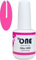 The One Pro - Gellak 15ml - kleur Miley Roze H005