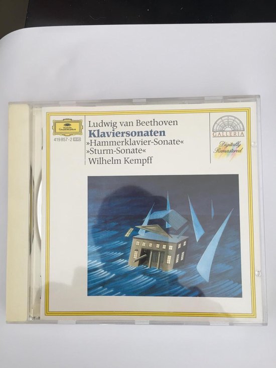 Wilhelm Kempff - Ludwig van Beethoven – Piano Sonatas "Hammerklavier" "The Tempest" (CD)